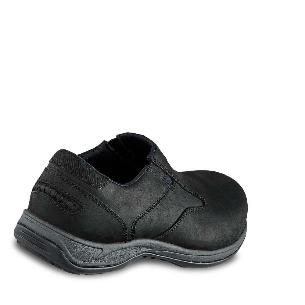 Red Wing Safety Toe Work Men's Safety Shoes Black | ZA 199CTV